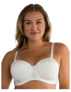 Parfait Elise Multiway Seamless Strapless Bra in Pearl White