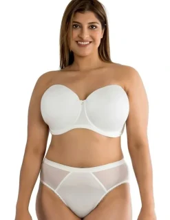 Parfait Elise Multiway Seamless Strapless Bra in Pearl White