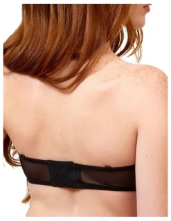 Passionata Bianca Wired Padded Bandeau Strapless Bra