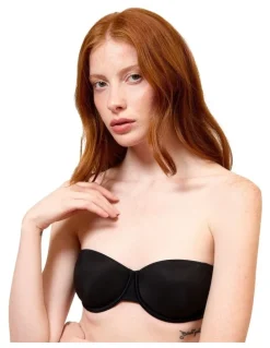 Passionata Bianca Wired Padded Bandeau Strapless Bra