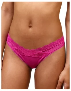 Passionata Brooklyn Cheeky Cut Tanga Brief with Lace