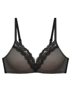 Passionata Brooklyn Lace Trim V-Neck Wireless Padded Bralette