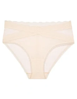 Passionata Brooklyn Mid-Rise Lace Trim Brief