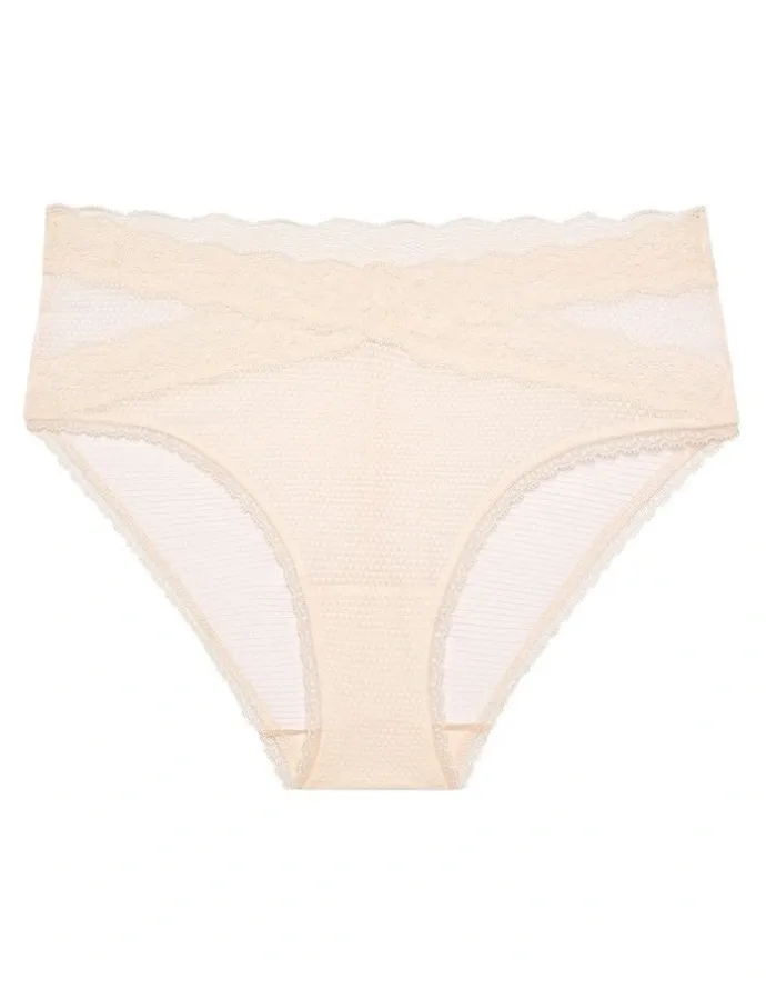 Passionata Brooklyn Mid-Rise Lace Trim Brief