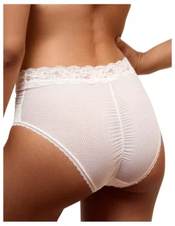 Passionata Brooklyn Mid-Rise Lace Trim Brief