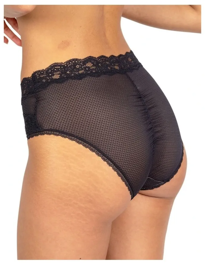 Passionata Brooklyn Mid-Rise Lace Trim Brief