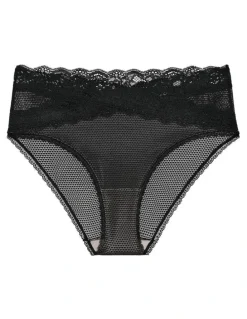 Passionata Brooklyn Mid-Rise Lace Trim Brief