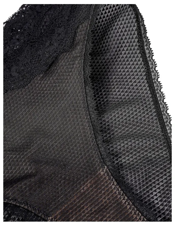 Passionata Brooklyn Mid-Rise Lace Trim Brief