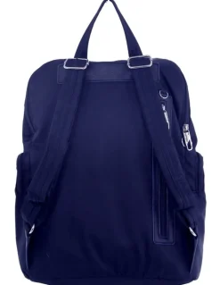 PIERRE CARDIN Anti-Theft Backpack Bag in Navy