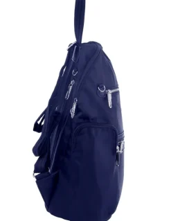 PIERRE CARDIN Anti-Theft Backpack Bag in Navy