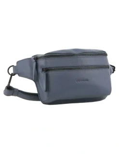 PIERRE CARDIN Leather 3-Way Sling Bag in Teal