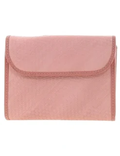 PIERRE CARDIN Pierre Cardin Genuine Leather Tri-Fold Wallet in Pink