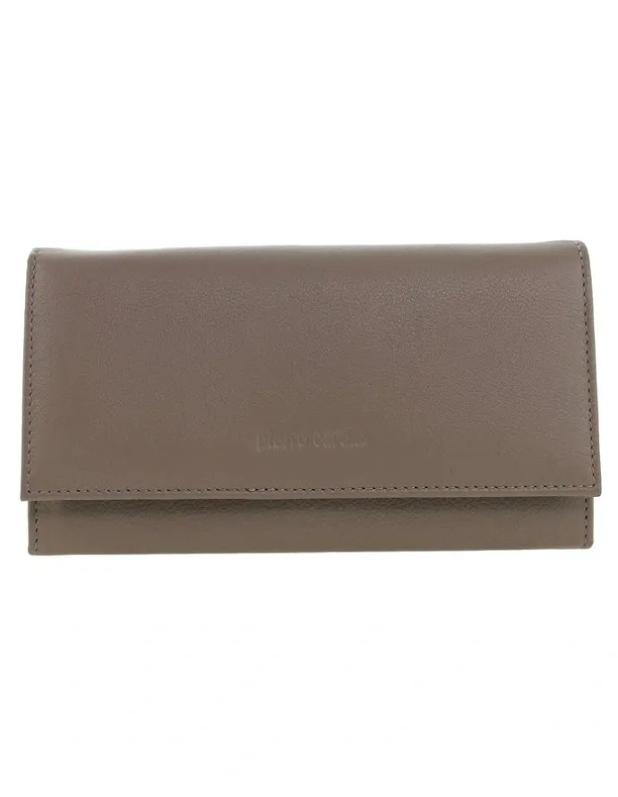 PIERRE CARDIN Pierre Cardin Genuine Leather Wallet in Taupe