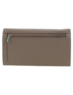 PIERRE CARDIN Pierre Cardin Genuine Leather Wallet in Taupe