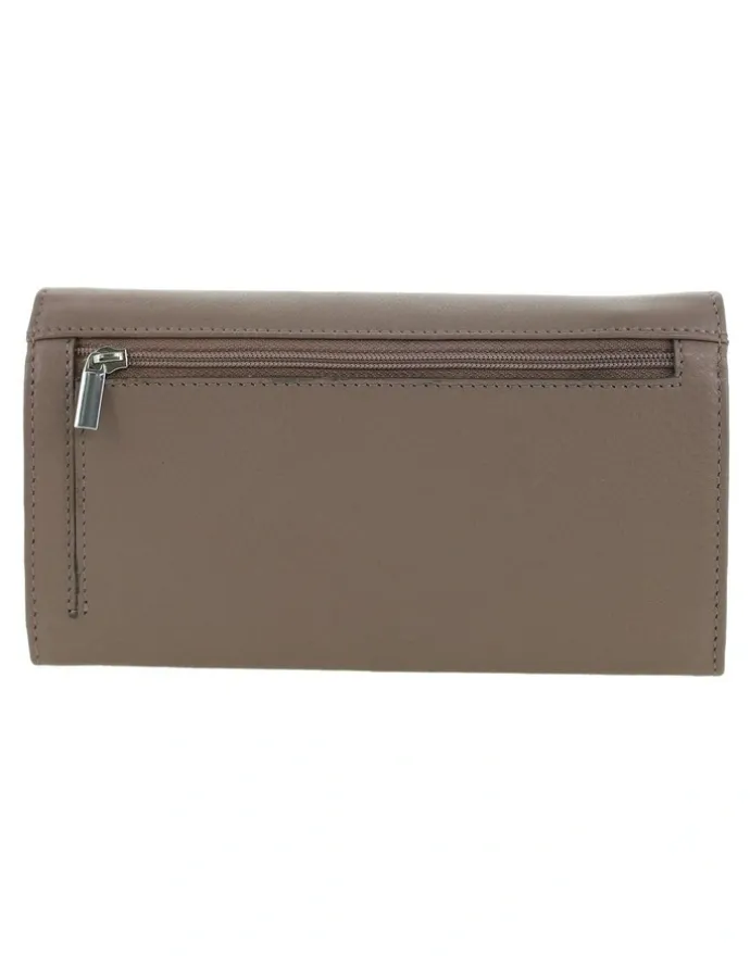 PIERRE CARDIN Pierre Cardin Genuine Leather Wallet in Taupe