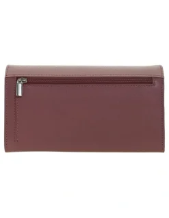 PIERRE CARDIN Pierre Cardin MultiColour Leather Ladies Wallet in Cherry