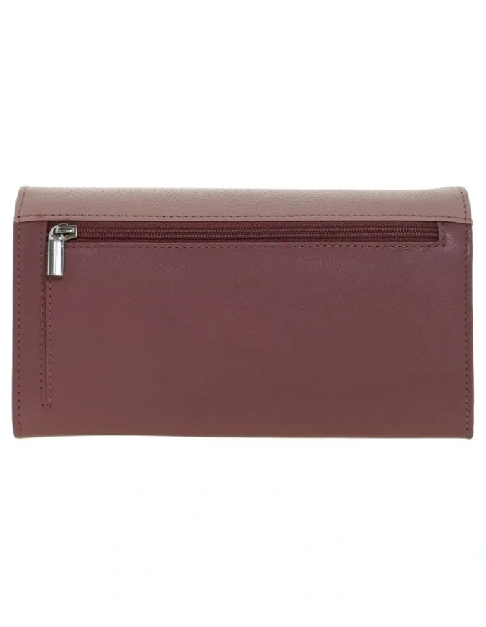 PIERRE CARDIN Pierre Cardin MultiColour Leather Ladies Wallet in Cherry