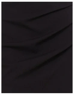 Pilgrim Denise Wrap Mini Skirt in Black