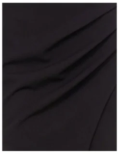 Pilgrim Ellery Cross Over Midi Skirt in Black