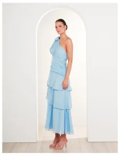 Pilgrim Sarah Ruffle Maxi Dress