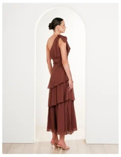 Pilgrim Sarah Ruffle Maxi Dress