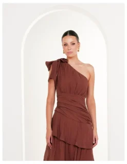 Pilgrim Sarah Ruffle Maxi Dress