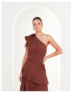 Pilgrim Sarah Ruffle Maxi Dress