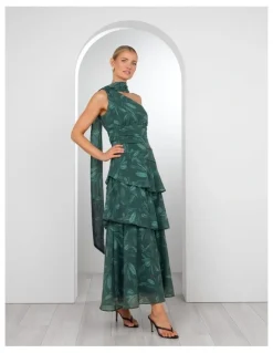 Pilgrim Warner Tiered Maxi Dress