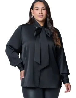 Pink Dusk by Curve Project Savages Blouse