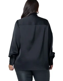 Pink Dusk by Curve Project Savages Blouse
