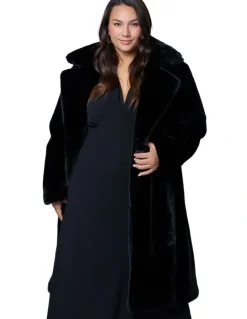 Pink Dusk by Curve Project Infamous Fur Coat