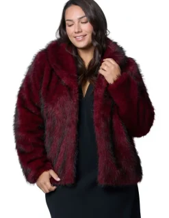 Pink Dusk Hot Pursuit Fur Coat