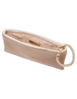 Pink Inc Bergman Bag in Gold Mesh