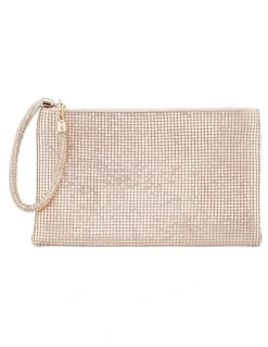 Pink Inc Bergman Bag in Gold Mesh