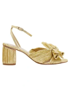 Pink Inc Secret Gold Metallic Sandals