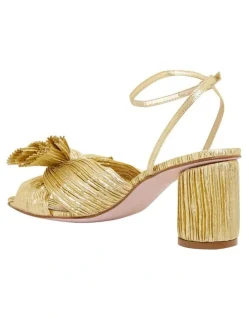Pink Inc Secret Gold Metallic Sandals
