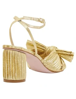 Pink Inc Secret Gold Metallic Sandals