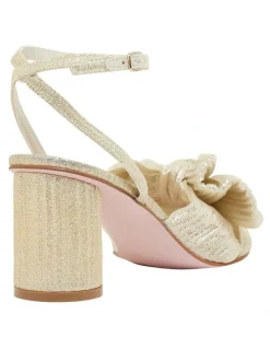 Pink Inc Secret Light Silver Shimmer Sandals