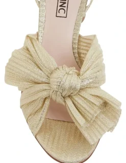 Pink Inc Secret Light Silver Shimmer Sandals