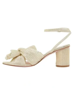 Pink Inc Secret Light Silver Shimmer Sandals
