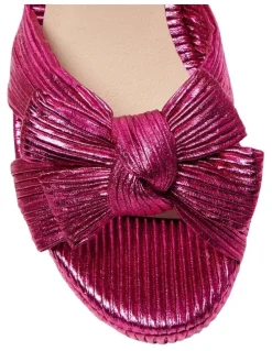 Pink Inc Sherbet Sandals in Pink Pleat