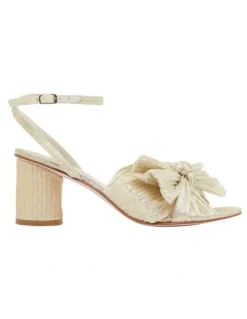 Pink Inc Surge Light Silver Shimmer Sandals