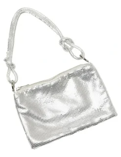 Pink Inc Swoon Bag in Silver