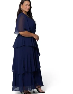 Pink Dusk by Curve Project Hypnotic Maxi Dress