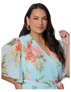 Pink Dusk by Curve Project Hypnotic Maxi Dress