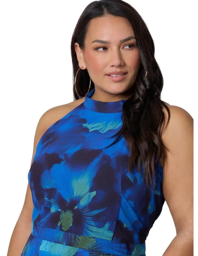 Pink Dusk by Curve Project Kiss Kiss Maxi Dress