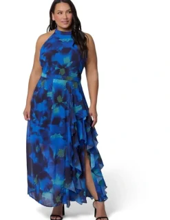 Pink Dusk by Curve Project Kiss Kiss Maxi Dress