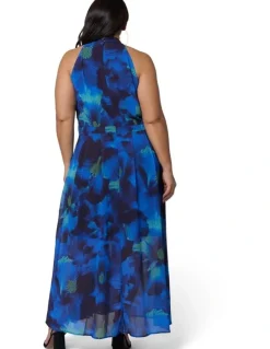 Pink Dusk by Curve Project Kiss Kiss Maxi Dress