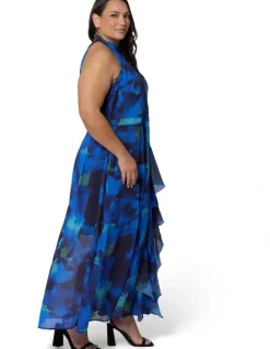 Pink Dusk by Curve Project Kiss Kiss Maxi Dress