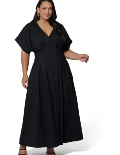 Pink Dusk by Curve Project Magnetic Pull Maxi Dress